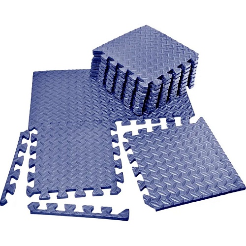 Спортивный мат EasyFit 8 шт Blue (EF-1950-30-BE)
