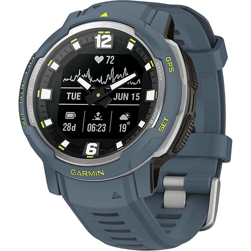 Смарт-часы Garmin Instinct Crossover Standard Edition Blue Granite (010-02730-14/04)