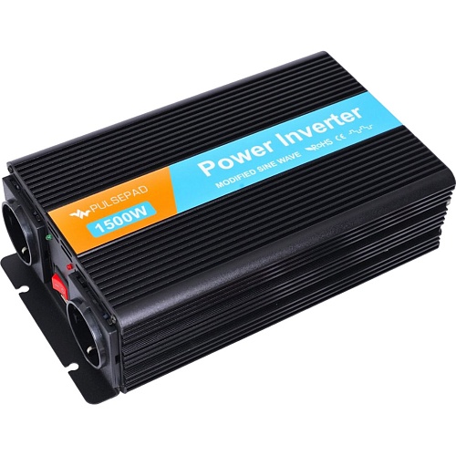 Автомобильный инвертор Pulsepad MSW-1500 12V 1500W Modified Sine Wave