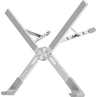 Підставка для ноутбука Hoco PH51 X Bystander Metal Folding Laptop Holder Silver - придбати в Дніпрі, Україні: ціна, характеристики | інтернет-магазин TOUCH