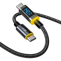 Кабель AOHi Magline+ UCB-C to USB-C 1m 140W (AOC-L010) - придбати в Дніпрі, Україні: ціна, характеристики | інтернет-магазин TOUCH