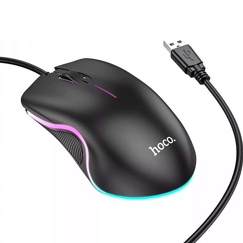 Миша Hoco GM19 Enjoy RGB - придбати в Дніпрі, Україні: ціна, характеристики | інтернет-магазин TOUCH
