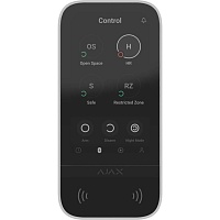 Панель керування охоронною системою Ajax KeyPad TouchScreen White (000034514) - придбати в Дніпрі, Україні: ціна, характеристики | інтернет-магазин TOUCH