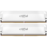 Модуль пам'яті DDR5 Crucial 2x32GB 6400 MHz Pro OC White (CP2K32G64C40U5W)