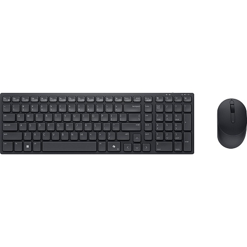 Комплект (клавиатура + мышь) Dell Pro Compact Silent KM555 (580-BBWJ)