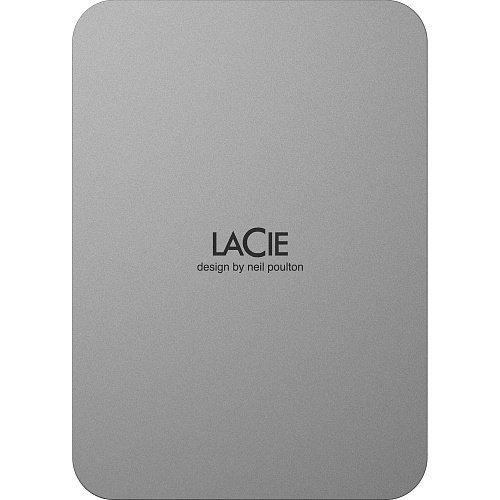 Зовнішній жорсткий диск LaCie Mobile Drive 2TB Moon Silver (STLP2000400) - придбати в Дніпрі, Україні: ціна, характеристики | інтернет-магазин TOUCH