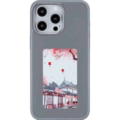 Чехол Ink Show E-ink Screen Case для Apple iPhone 15 Pro Max Titanium
