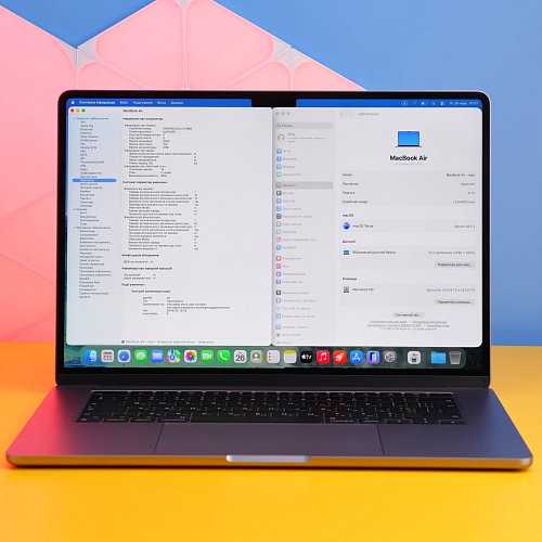 Ноутбук Apple MacBook Air 15'' M3 8/256GB Space Gray 2024 (MRYM3) Б/У