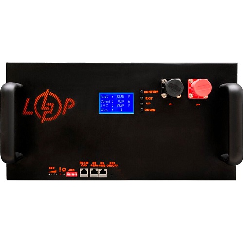 Акумулятор LogicPower LiFePO4 LCD 48V (51.2V/230Ah/11776Wh) (Smart BMS 200A/100А) (23628) - придбати в Дніпрі, Україні: ціна, характеристики | інтернет-магазин TOUCH