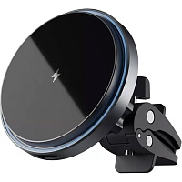 Автодержатель с беспроводной зарядкой Proove Magic Circle Pro 15W (WHMP15010001)