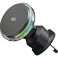 Автотримач із бездротовою зарядкою Proove Light Crystal Qi2.2 25W Grey (WHLC25002003) - придбати в Дніпрі, Україні: ціна, характеристики | інтернет-магазин TOUCH