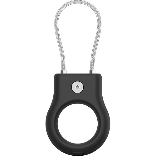 Чохол для пошукової мітки Apple AirTag Keychain with Wire Cable Black - придбати в Дніпрі, Україні: ціна, характеристики | інтернет-магазин TOUCH