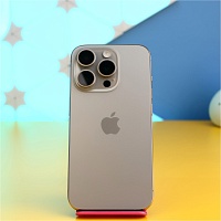 Смартфон Apple iPhone 15 Pro 256GB Natural Titanium (MTV53) Б/У - придбати в Дніпрі, Україні: ціна, характеристики | інтернет-магазин TOUCH