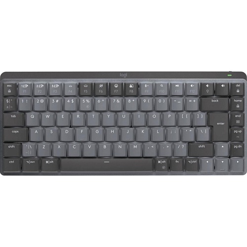 Клавіатура Logitech MX Mechanical Mini Clicky Wireless Illuminated Graphite (920-010782) - придбати в Дніпрі, Україні: ціна, характеристики | інтернет-магазин TOUCH