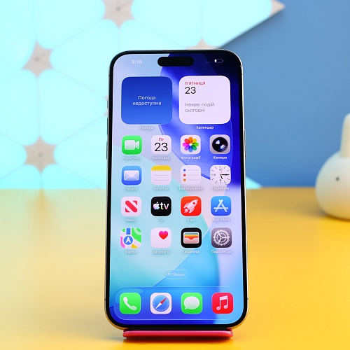 Смартфон Apple iPhone 15 Pro Max 512GB Natural Titanium (MU7E3) Б/У