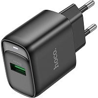 Сетевое зарядное устройство Hoco C140A Smart QC3.0 18W Black (6942007627788)