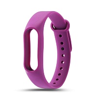 Силиконовый ремешок для Xiaomi Mi Band 3/4 (Purple)