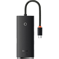 USB-хаб Baseus Lite Series 4-in-1 USB-C HUB (WKQX030301) - придбати в Дніпрі, Україні: ціна, характеристики | інтернет-магазин TOUCH