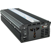 Автомобильний инвертор UKC YT-2000W-CI12V 2000VA 1200W 12/220V