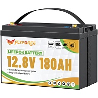 Аккумулятор FLYFOREE LiFePO4 12V FLY-12-180 (12.8V/180Ah/2304Wh)