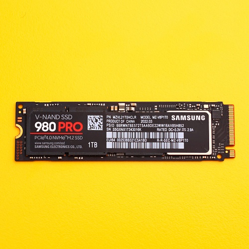 SSD накопитель Samsung 980 PRO 1TB (MZ-V8P1T0BW) Б/У