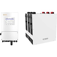 Система зберігання енергії Solis S6-EH1P6K-L-PLUS 6kW + 3 АКБ Dyness DL5.0C Heating 15.3kWh (51.2V/100Ah/5120Wh) - придбати в Дніпрі, Україні: ціна, характеристики | інтернет-магазин TOUCH