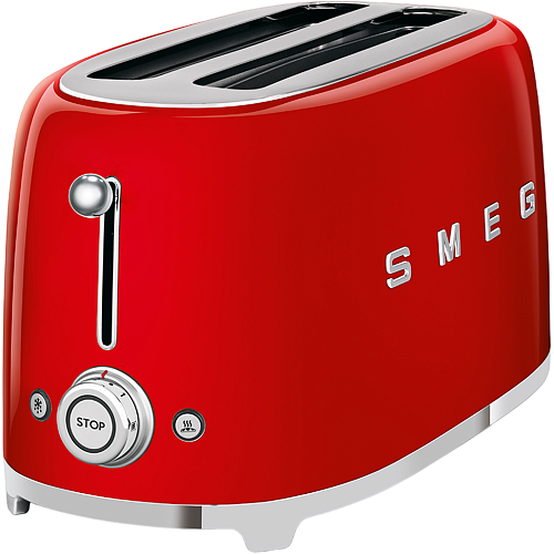 Тостер Smeg TSF02RDEU - придбати в Дніпрі, Україні: ціна, характеристики | інтернет-магазин TOUCH