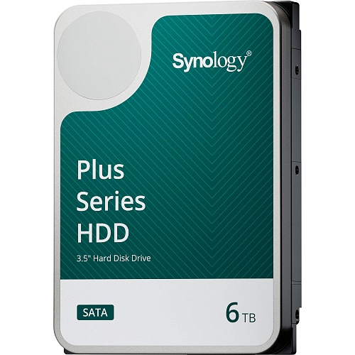 Жесткий диск HDD 3.5" Synology Plus HAT3300 SATA 256MB 6TB (HAT3300-6T)