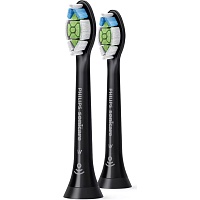 Насадка для зубной щетки Philips Sonicare W2 Optimal Black 2 шт HX6062/13
