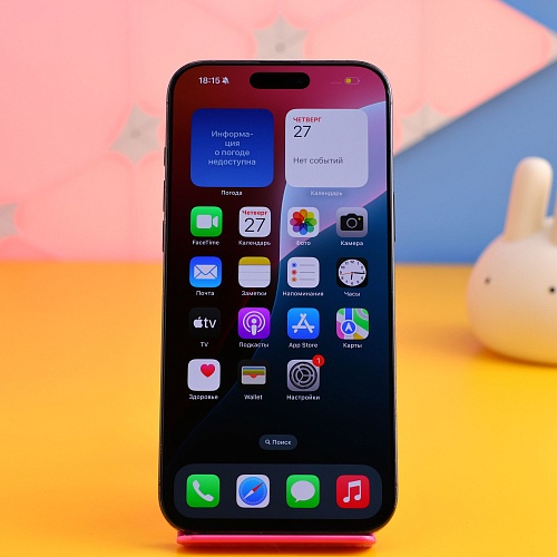 Смартфон Apple iPhone 16 Pro Max 256GB Black Titanium (MYWV3) Б/У