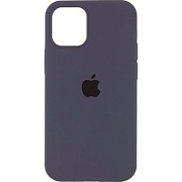 Чехол Silicone Case для Apple iPhone 15 Plus Dark Grey AA