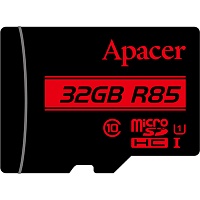 Карта памяти Apacer MicroSDHC 32GB Class 10 UHS-I/U1 R85 (AP32GMCSH10U5-R)