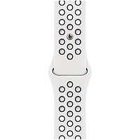 Ремешок Sport Nike для Apple Watch 42/44/45/46/49mm White/Black