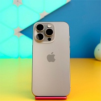 Смартфон Apple iPhone 15 Pro 256GB Natural Titanium (MTV53) Б/У