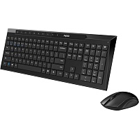 Комплект (клавіатура + миша) Rapoo 8210M Black - придбати в Дніпрі, Україні: ціна, характеристики | інтернет-магазин TOUCH