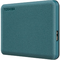 Зовнішній жорсткий диск Toshiba Canvio Advance 1TB Green (HDTCA10EG3AA) - придбати в Дніпрі, Україні: ціна, характеристики | інтернет-магазин TOUCH