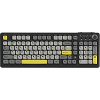 Клавиатура Ajazz AF98 Plus Black/Grey/Yellow (AF98-PLUS-BGY)