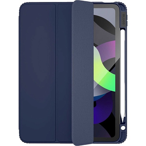 Чехол-книжка Blueo Ape Case with Leather Sheath для Apple iPad 10th Gen 10.9" (2022)/ iPad 11 (2025) (Navy Blue)