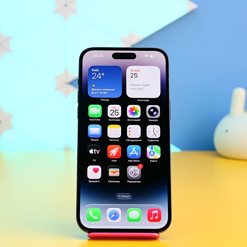 Смартфон Apple iPhone 14 Pro Max 256GB eSIM Space Black (MQ8T3) Б/У