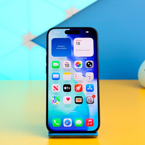 Смартфон Apple iPhone 15 Pro 128GB eSIM Blue Titanium (MTQQ3) Б/У