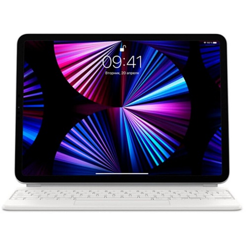 Чехол-клавиатура Magic Keyboard Apple для iPad Air 10.9" (2020-2022)/Air 11" (2024-2026)/Pro 11" (2020-2022) White (MJQJ3LL/A)