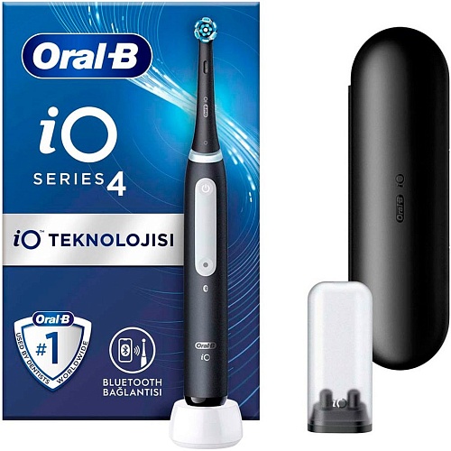 Электрическая зубная щетка Oral-B iO Series 4 Matt Black