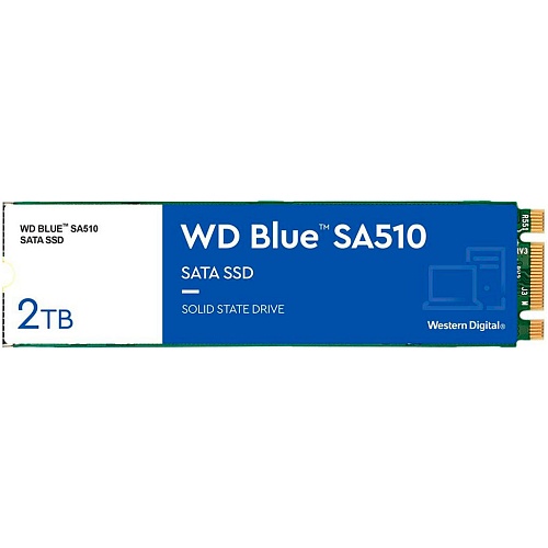 SSD накопитель WD Blue SA510 2TB (WDS200T3B0B)
