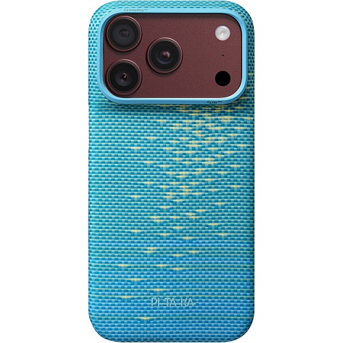 Чехол Pitaka Edge PitaTap для Apple iPhone 18 Pro Lucid Blue (KI1812P)