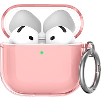 Чохол AhaStyle Silicone Case для Apple AirPods 4 Transparent Pink (CP-WG164-CPK) - придбати в Дніпрі, Україні: ціна, характеристики | інтернет-магазин TOUCH