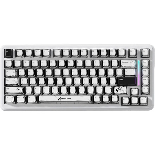 Клавиатура Attack Shark X82 Pro RGB HE Magnetic Switch Wireless Comic (AS-6972792470719-C-UA)