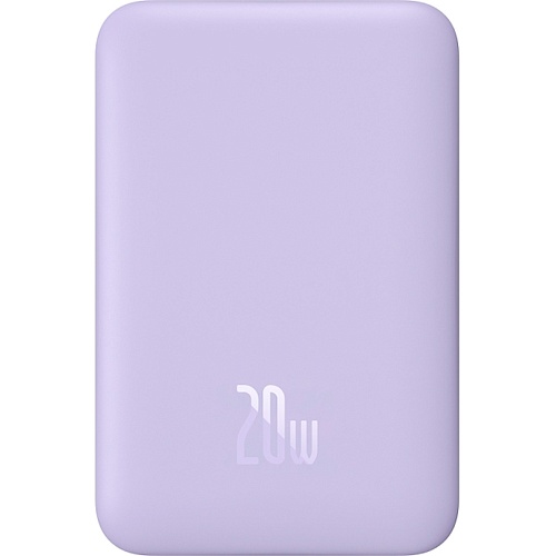 Внешний аккумулятор Baseus Magnetic Bracket Mini 10000mAh 20W Purple (P10059001513-00)