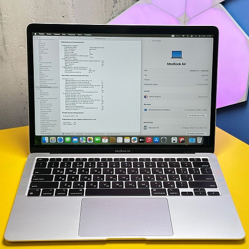 Ноутбук Apple MacBook Air 13" M1 Retina Silver 2020 MGN93 (Q6L&) Б/У