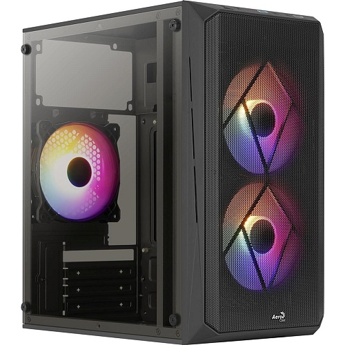 Корпус AeroCool CS-107-A-BK-v2 600W Black (ACCX-PC14002.11)