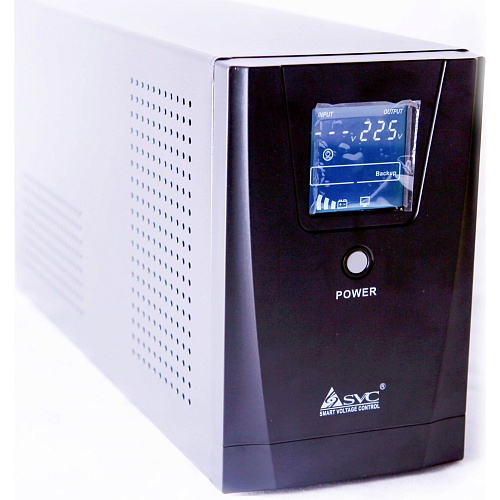 Джерело безперебійного живлення (ДБЖ) SVC SL-1KL-LCD 1000VA - придбати в Дніпрі, Україні: ціна, характеристики | інтернет-магазин TOUCH